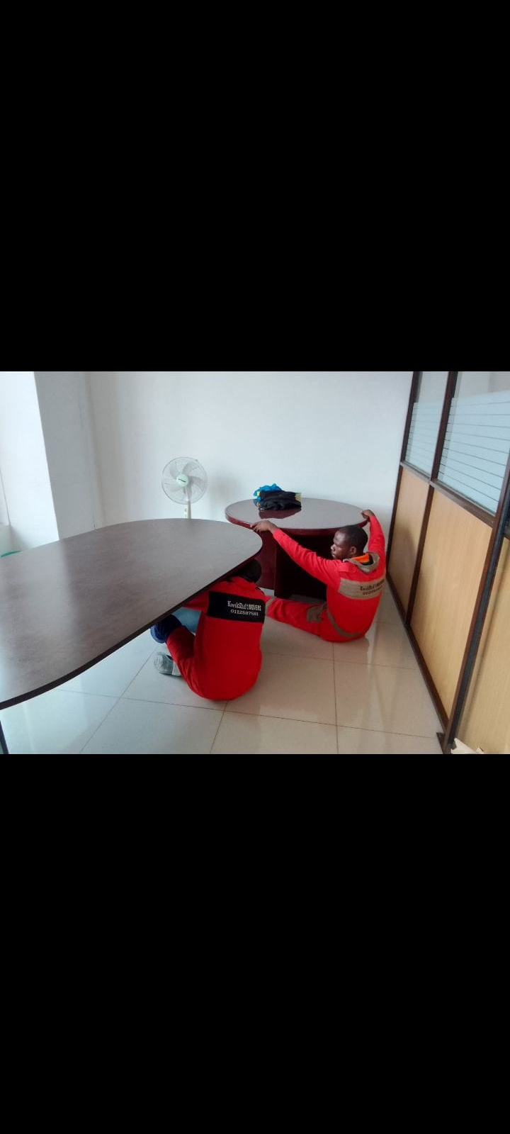 Kwikshift Movers handling an office relocation in Nairobi