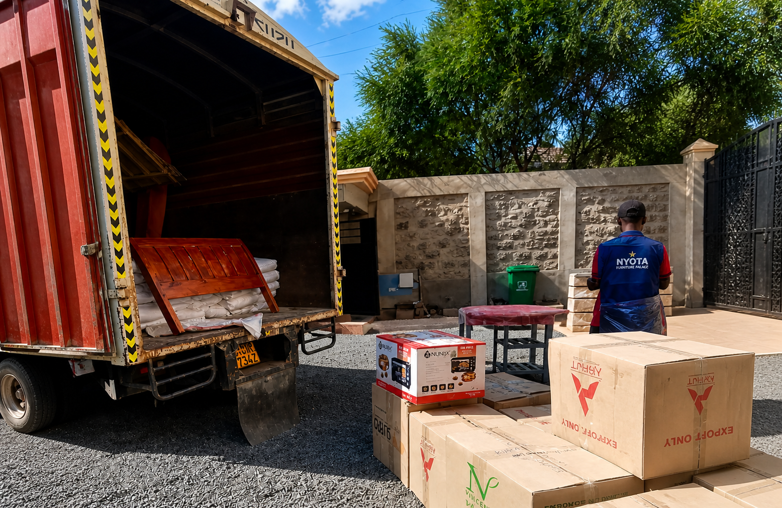 Intercity moving support by Kwikshift Movers across Kenya