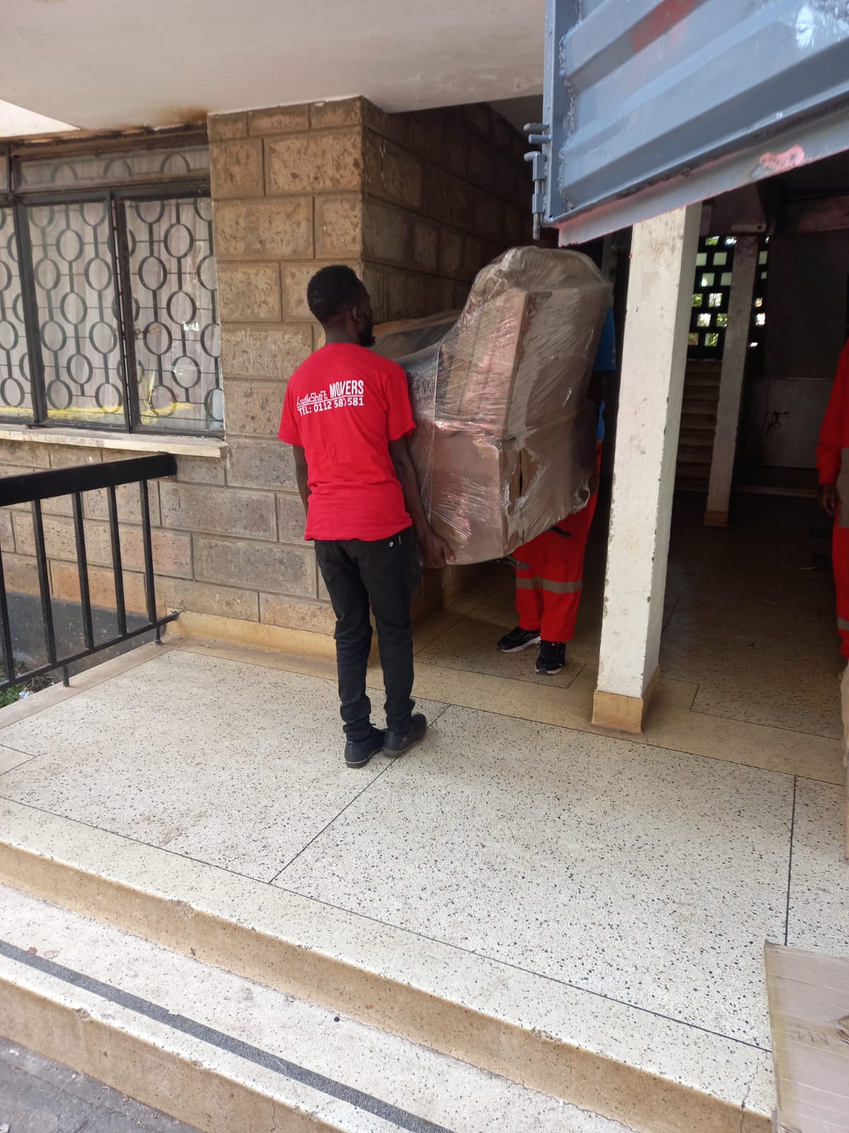 Residential moving boxes prepared by Kwikshift Movers